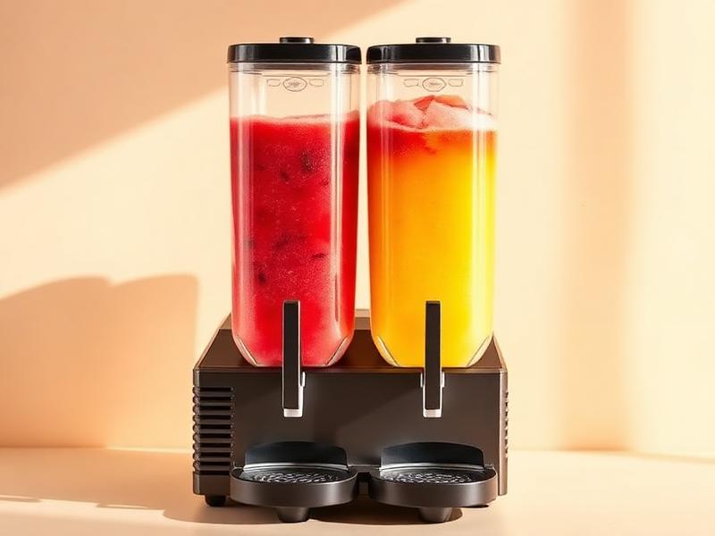 Machine à granita 2 bacs
