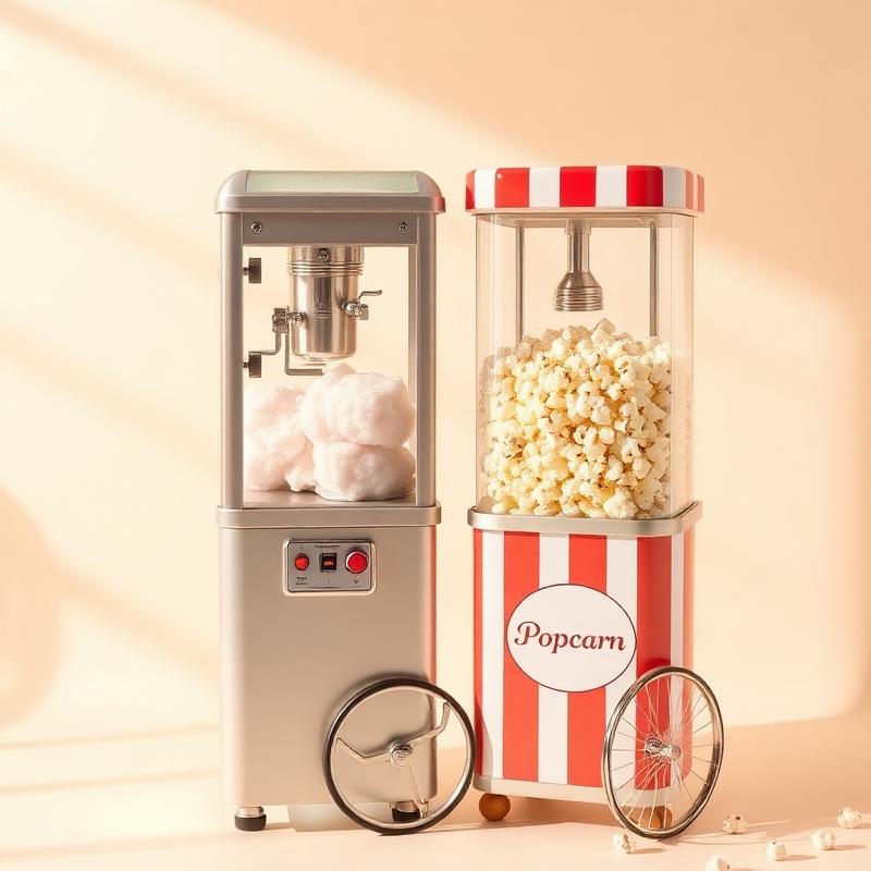 Pack Fête : barbe à papa + popcorn